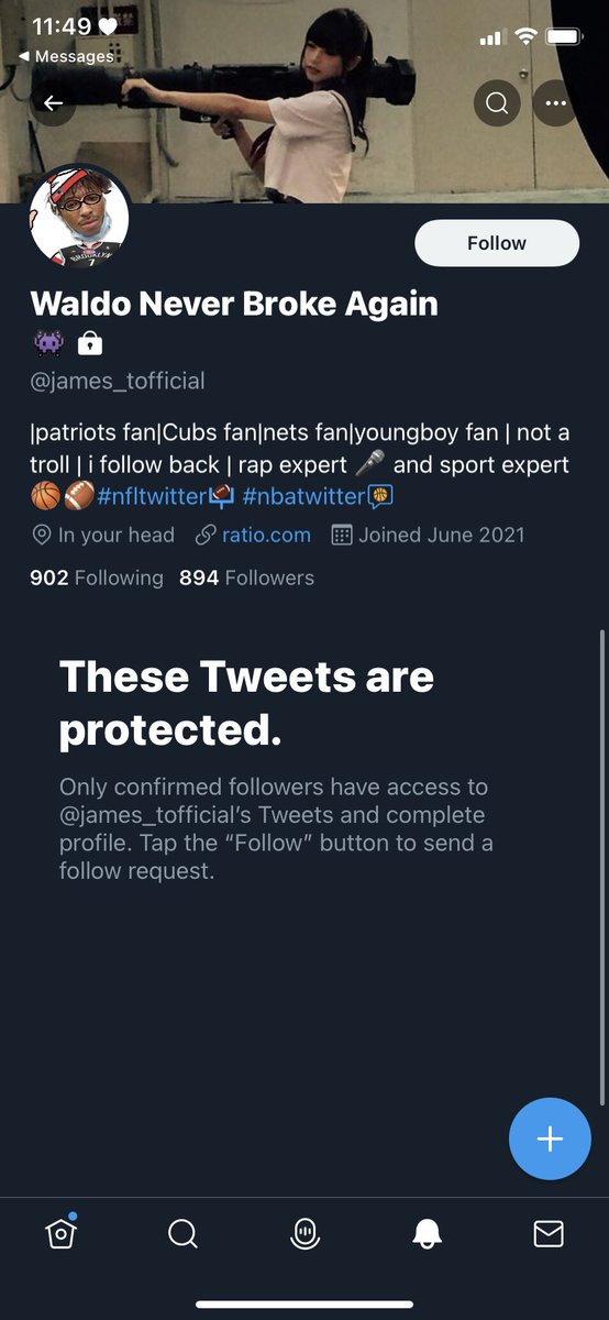 GangShozzi's tweet photo. @vedant696   I made that kid private his aCCount 💀💀 https://t.co/3CfbZHl8YY