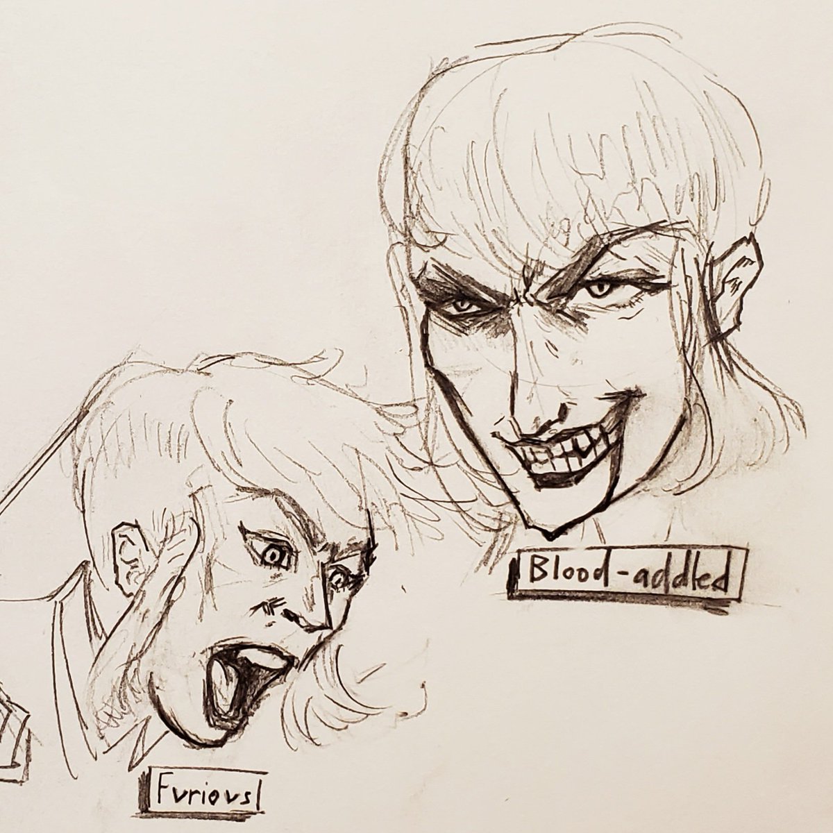frying_squid's tweet photo. Have I talked about Valencia, my blood hunter rogue? I have to admit, I never thought I'd have fun playing a homebrew and yet here I am, getting throughly invested in my girl. She's very feisty, but only to cover up her tragic, tragic past 😢 #DnDcharacter #dnd #bloodhunter https://t.co/6NVAkLzrG2