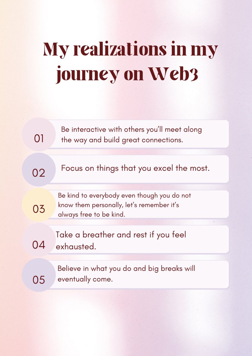 I would like to share my realizations that could help other people around me to achieve their goals here in this space. My realizations might be a bit common but some of us might need to read this to help them cope up❤️#LonelyPopMHAE