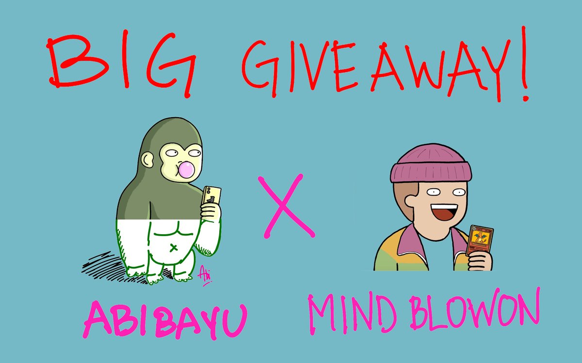 abibayu's tweet photo. SPECIAL GIVEAWAY!🤪
(with a special design lol)

1 EXCLUSIVE WL of @MindblowonNFT 🧠🤯
Heck yeah LFG!

How to enter:
🤯Follow  @MindblowonNFT, @abibayu, @Utopia_family , @luck_chan  
🤯LIKE &amp; RETWEET
🤯Tag up to 3 friends (Every tag is an extra entry) 

⏰ 24 Hours https://t.co/3cZYhKrCHl