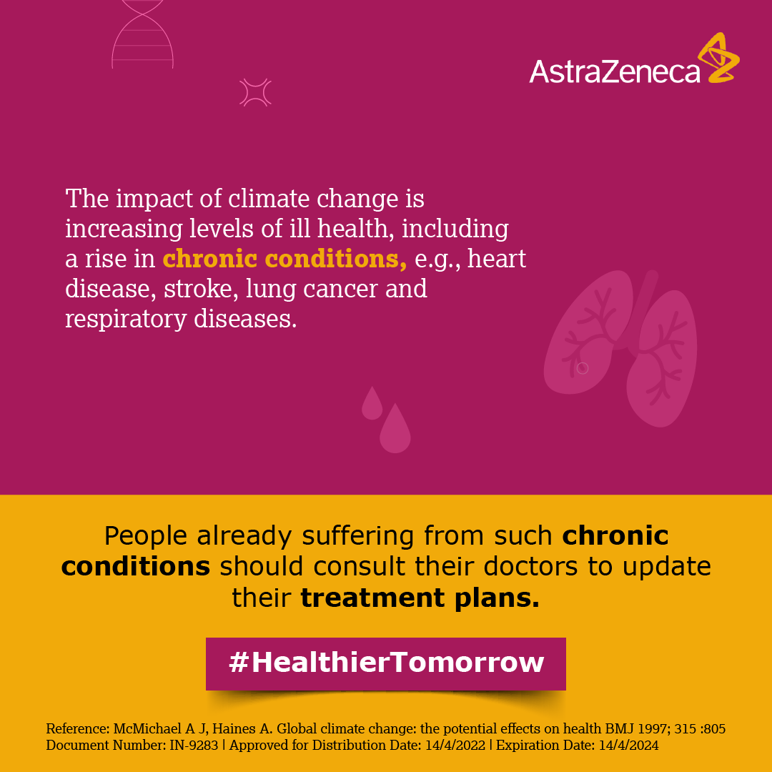 AstraZenecaIn's tweet photo. Taking care of the #planet means taking care of our #health. Let’s join our hands to fight against #climatechange for a #HealthierTomorrow 

#WorldHealthDay2022 #WorldHealthDay #OurPlanetOurHealth https://t.co/4BmGaiaS5P