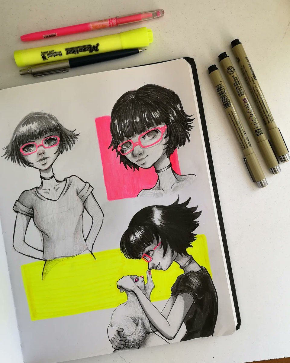 RoseZif's tweet photo. Dibujé a Lisa 😊💕 #drawlisainyourstyle #dailysketch #sketchbook https://t.co/fiA70UIL73