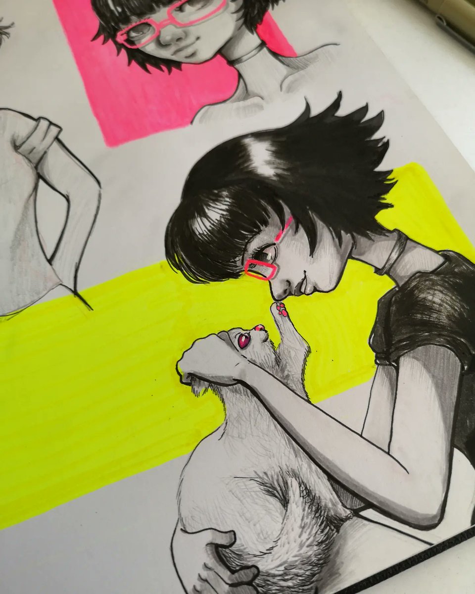 RoseZif's tweet photo. Dibujé a Lisa 😊💕 #drawlisainyourstyle #dailysketch #sketchbook https://t.co/fiA70UIL73