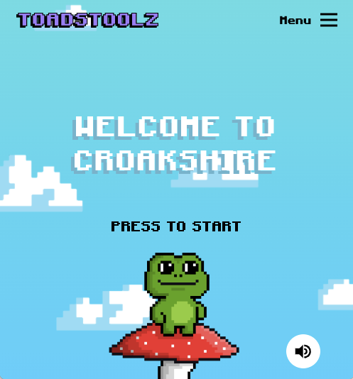 TOADSTOOLZ WEBSITE is LIVE! 🐸 

🍄 Official URL: toadstoolz.lol
🍄 Toad Guide: toadstoolznft.gitbook.io

⚠️ MINT IS TOMORROW via website above, exact time to be revealed on the day. 
See you in Croakshire Toadz 👀👀