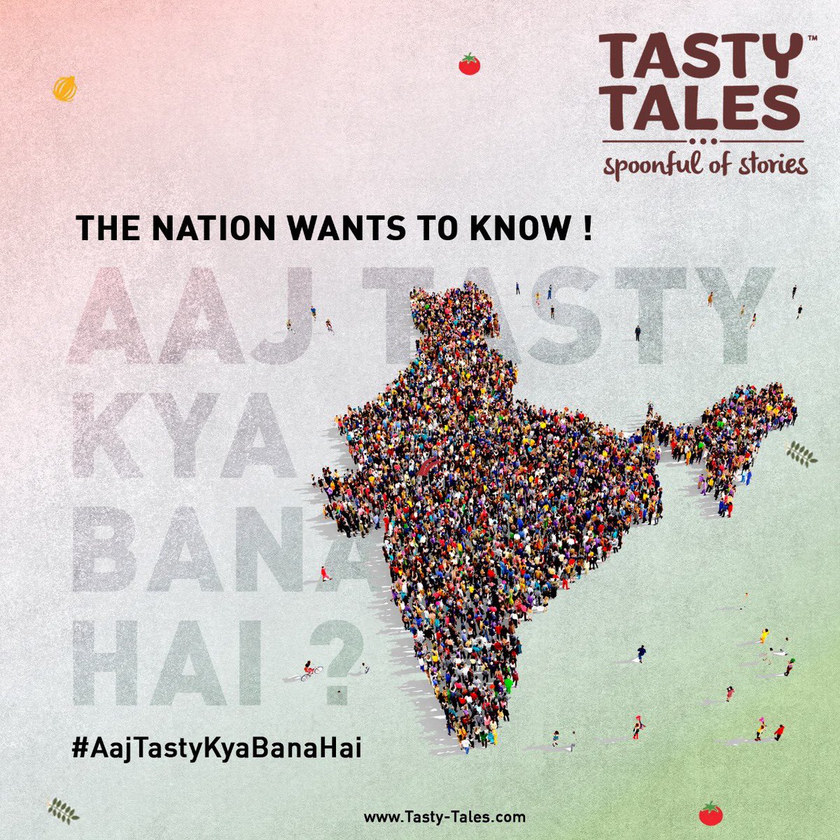 The Nation wants to know the answer to one question which is “Aaj Khane mei Tasty kya bana hai?” What’s your answer going to be? Stay tuned to find out. #AajTastykyabanahai #TastyTales #Spoonfulofstories #readytocook #readyin20mintues #authenticcurrypastes