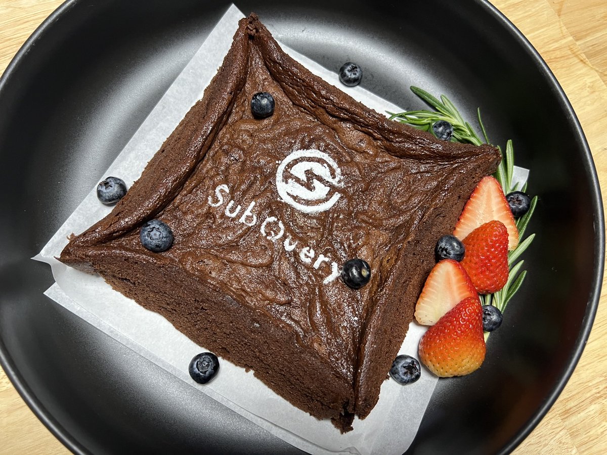 TanatornVask's tweet image. My Chocolate cake Subquey hope u enjoy it 🥰🥰🥰
@giggale  @ezcrypto_ning  @Gino
#SubqueryFood  #SubqueryApril