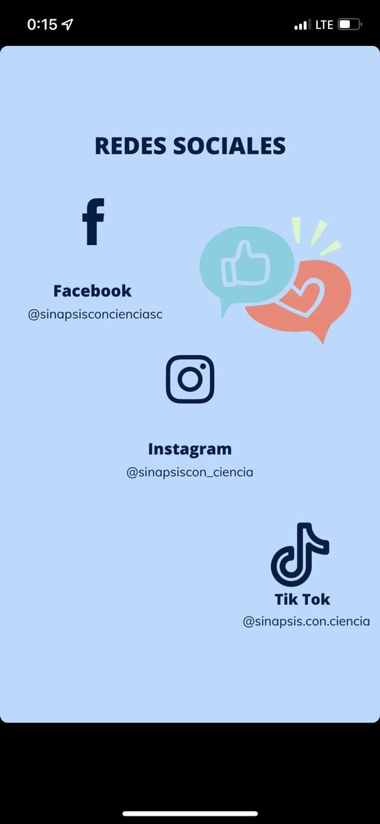 sinapsis_cc's tweet photo. Síguenos en Redes Sociales 🙌🏻 https://t.co/8wRosyQ6Vt