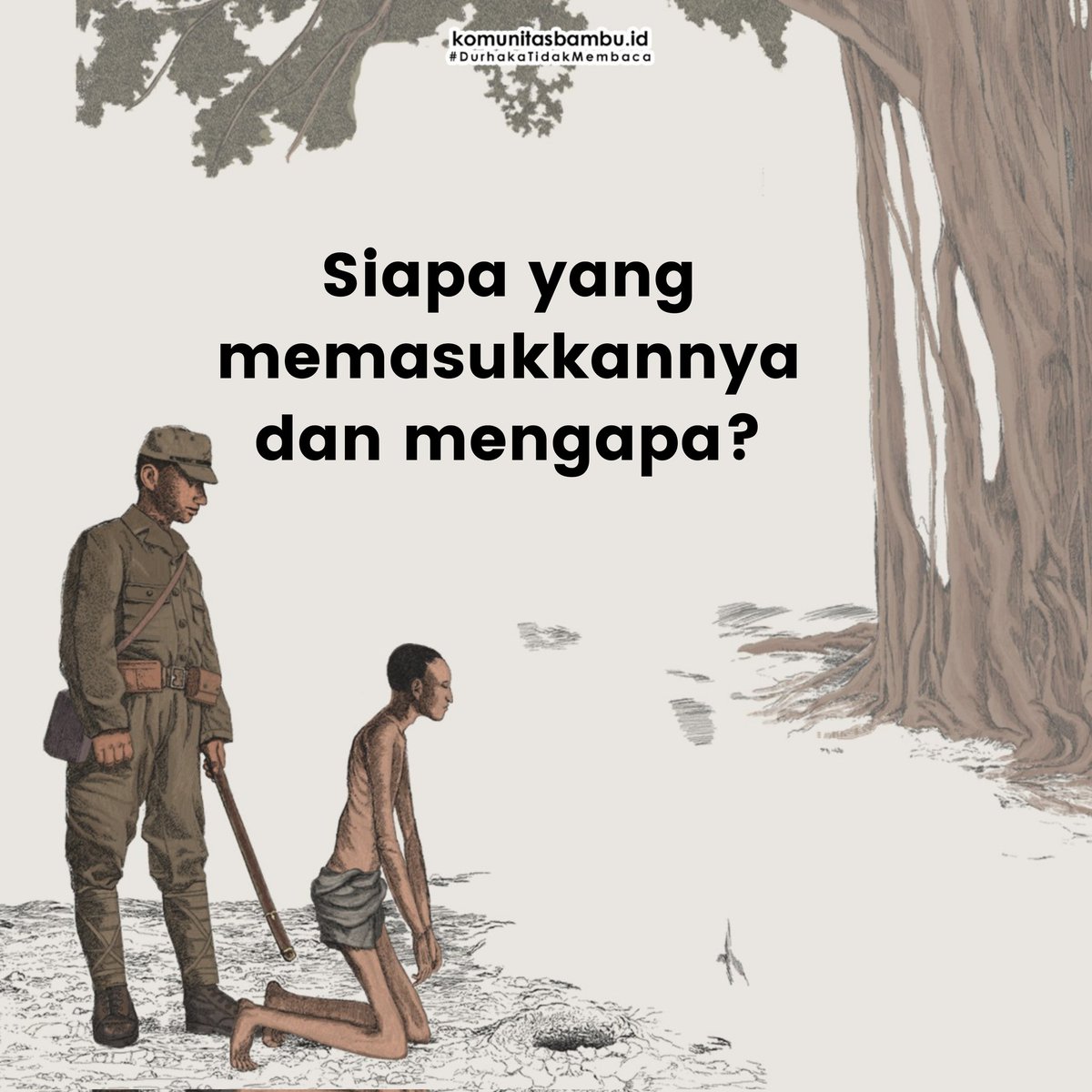 KomunitasBambu's tweet photo. Ulah siapa dan mengapa? Yuk cari tahu jawabannya di buku Eksperimen Keji Kedokteran Jepang!
#bukukobam #bukusejarah #tokobukukobam #tokobukuyogya #romusha #vaksin #vaksinmaut #eijkman https://t.co/sDLtWWRYOb