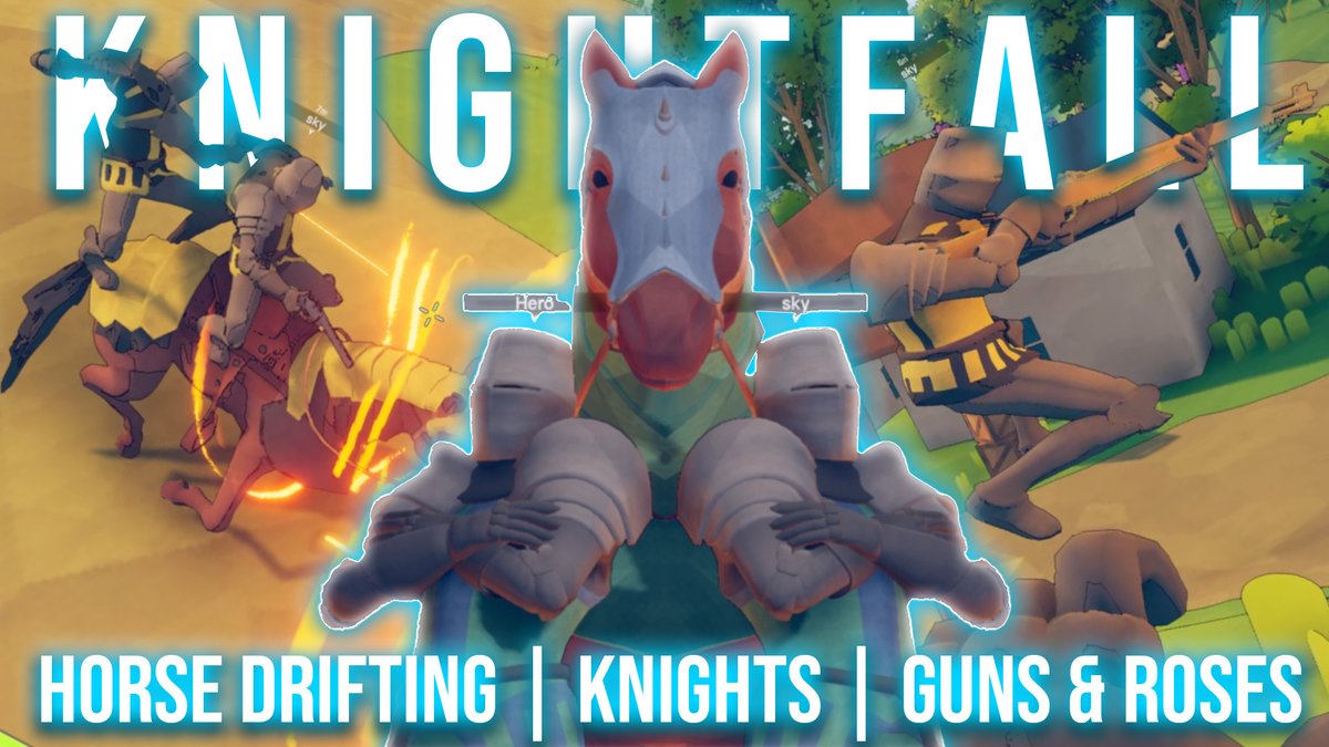 iam1Hero_'s tweet photo. What is KnightFall : A Daring Journey? @LandfallGames
Horse Drifting | Knights | Guns & Roses
Video Here - https://t.co/BWjLSPEIu8
#KnightFallADaringJourney #NewYoutubeVideo #Youtube https://t.co/jSQBecCtBt