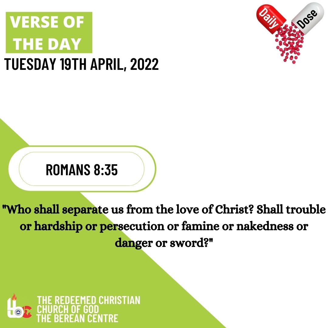 Bereanyouths's tweet photo. Who shall separate us from the LOVE of CHRIST... Sapa, wrong narratives or peer pressure #TBCDailyDose #TheBereanYouths https://t.co/acq7o47nm6