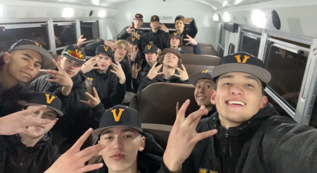Viks travel to Northcreek and get the 6-3 win. <a href="/CodyMarx3/">Cody Marx</a> w a 2 run 💣 in the first. <a href="/nathan_harb/">Nathan Harb</a> was a warrior on the mound going 5.2 allowing 0ER on 4H,3BB, 9K <a href="/MaestasMason/">Mason Maestas</a> pitched the final 1.1 to earn the save.