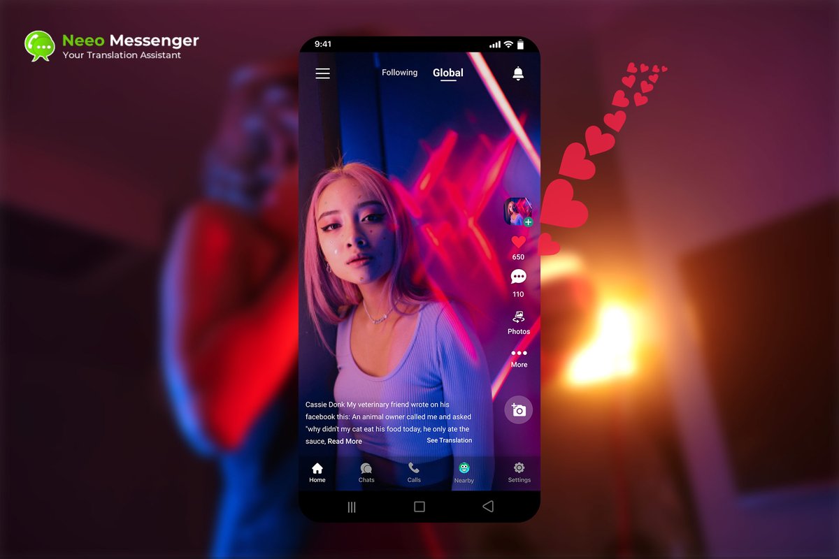 neeopal's tweet image. Neeo Blog!
How to create slick NEEO Social content in 2022?
NEEO Messenger is a chatting app with fun features to make your online presence colorful and exciting. 
Read More: bit.ly/38LVO3V
#neeo #Neeoblog #Social