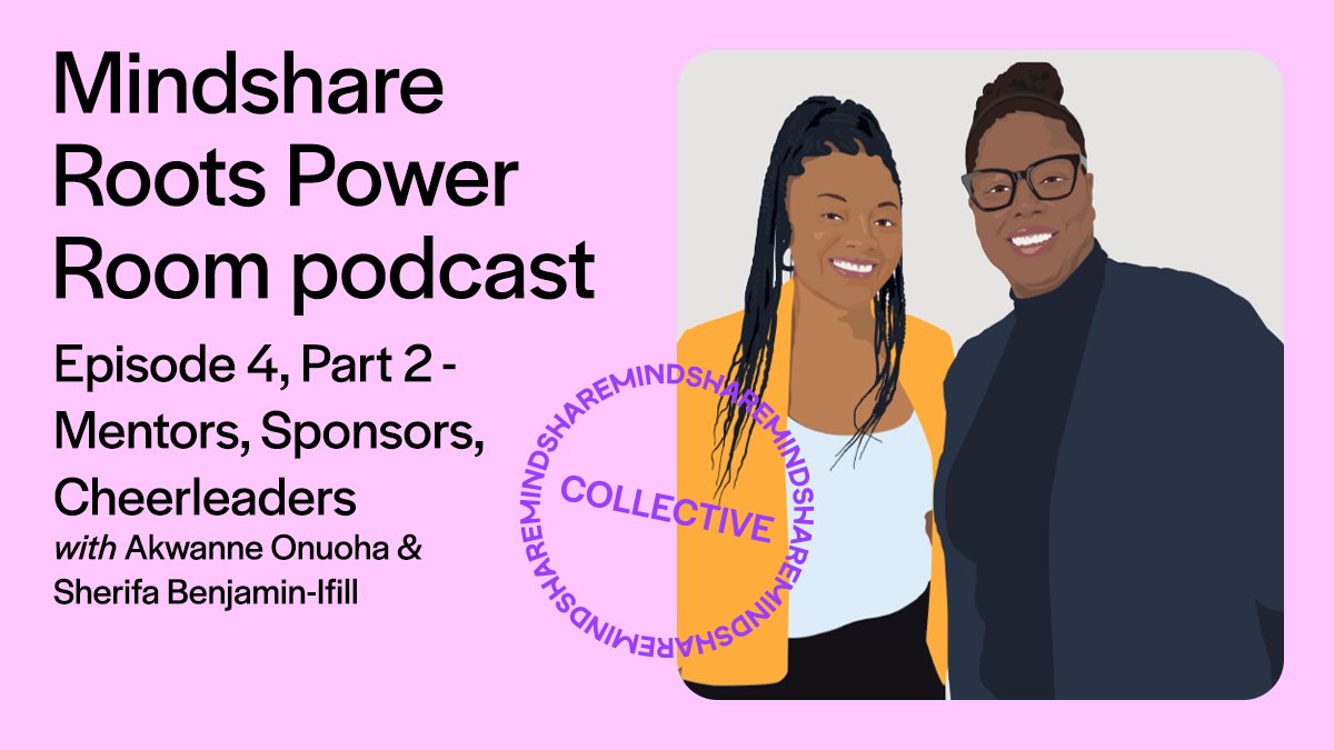 mindshare_uk's tweet photo. The final episode of the Roots #PowerRoom Podcast is here 🎉 Check out part 2 of #Mentors, Sponsors and Cheerleaders featuring a fantastic line up of guests from across the @WPP network.
Listen to the full episode below! 👇
https://t.co/VzSwuUDtHi https://t.co/1SP7NwbDpj