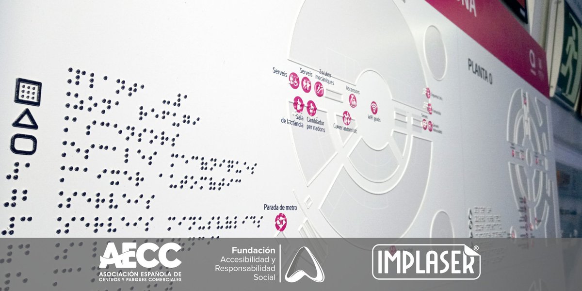 AIScertificate's tweet photo. ⭐️ El XVIII Congreso Español de Centros y Parques Comerciales se certificará en #accesibilidad con AIS.

La @AECComerciales  ha diseñado este Congreso desde proyecto con perspectiva de accesibilidad e inclusión, un trabajo para el que ha contado con la colaboración de @Implaser. https://t.co/JndxjWZ69c