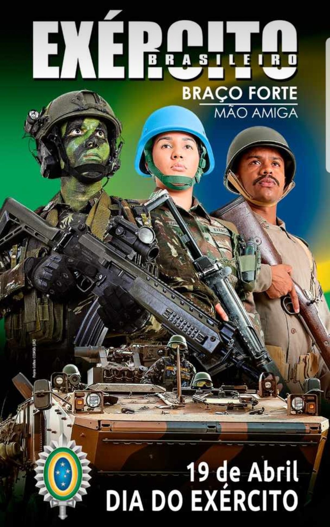 Exército Brasileiro - Colabora para o desenvolvimento nacional. Protege o  nosso povo e contribui com a paz social. Desenvolve tecnologias de uso  civil e militar. Cultua valores morais e éticos. Defende nossa