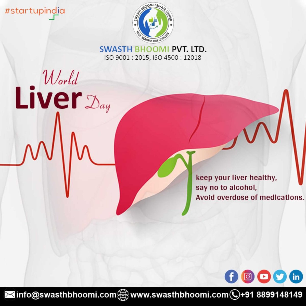 World Liver Day | National Health Portal Of India. World liver day is observed on every 19 April, to spread awareness about liver related disease.
#liver #health #livertransplant #obatliver #detox #liverhealth #liverdisease #transplantasihati