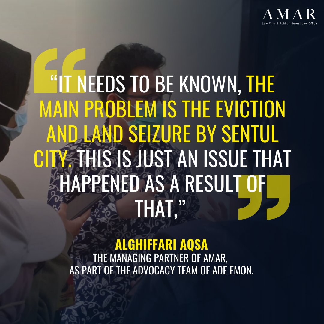 Jakarta (11/02/22) - Ade Emon was convicted to 4 months and 15 days of imprisonment after he was proven to wreck the Bojong Koneng Village Administration Office despite him having made peace with the Village Head as an application of the Restorative Justice principle.