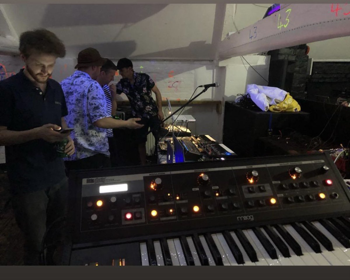 Three years ago @ Club 43 with <a href="/wearekinships/">Kinships</a> <a href="/tomombutler/">𝚝𝚘𝚖</a> and <a href="/Hlfrdgbrl/">gabriel halford</a> in shot - time flies!