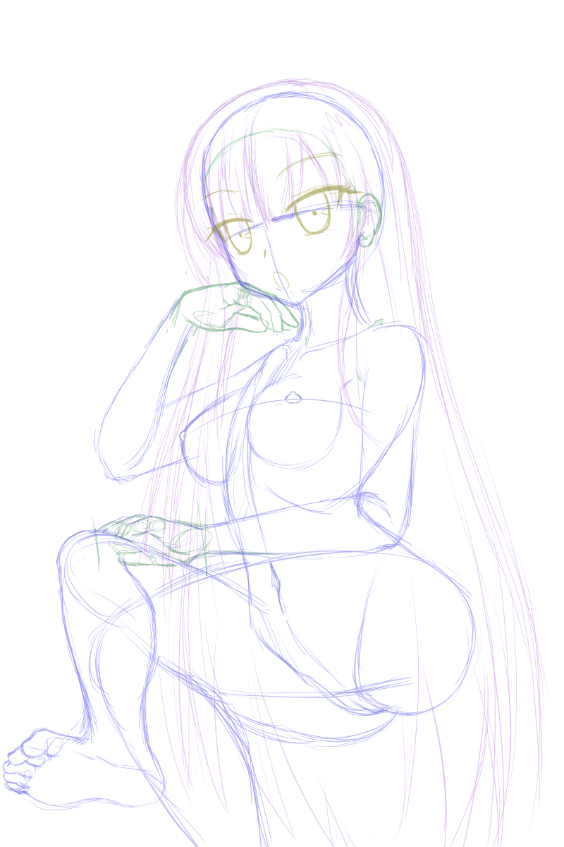 ユミエラ嬢清書していきまーす 