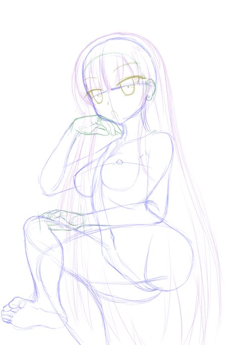 ユミエラ嬢清書していきまーす 