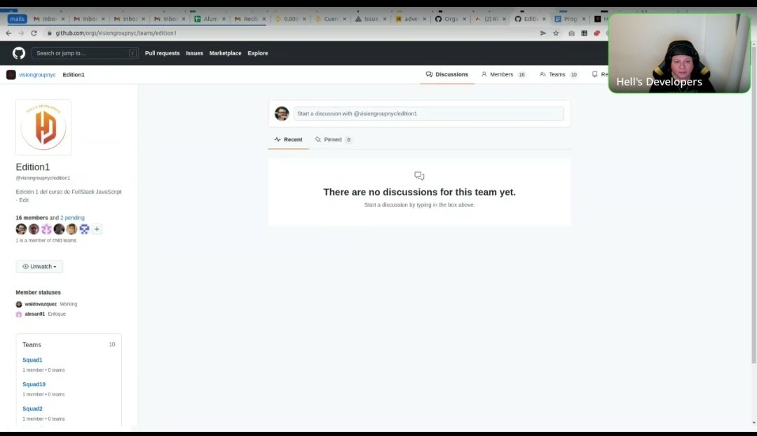 hellsdevelopers's tweet image. Ayer fue la primer clase de nuestro #curso de #fullstack #javacript y la dictamos por #Telegram .
Gratis, rápido, fácil, seguro, y sobre todo, accessible para cualquier usuario.
Basamos el modelo de nuestro instituto 110% en telegram!