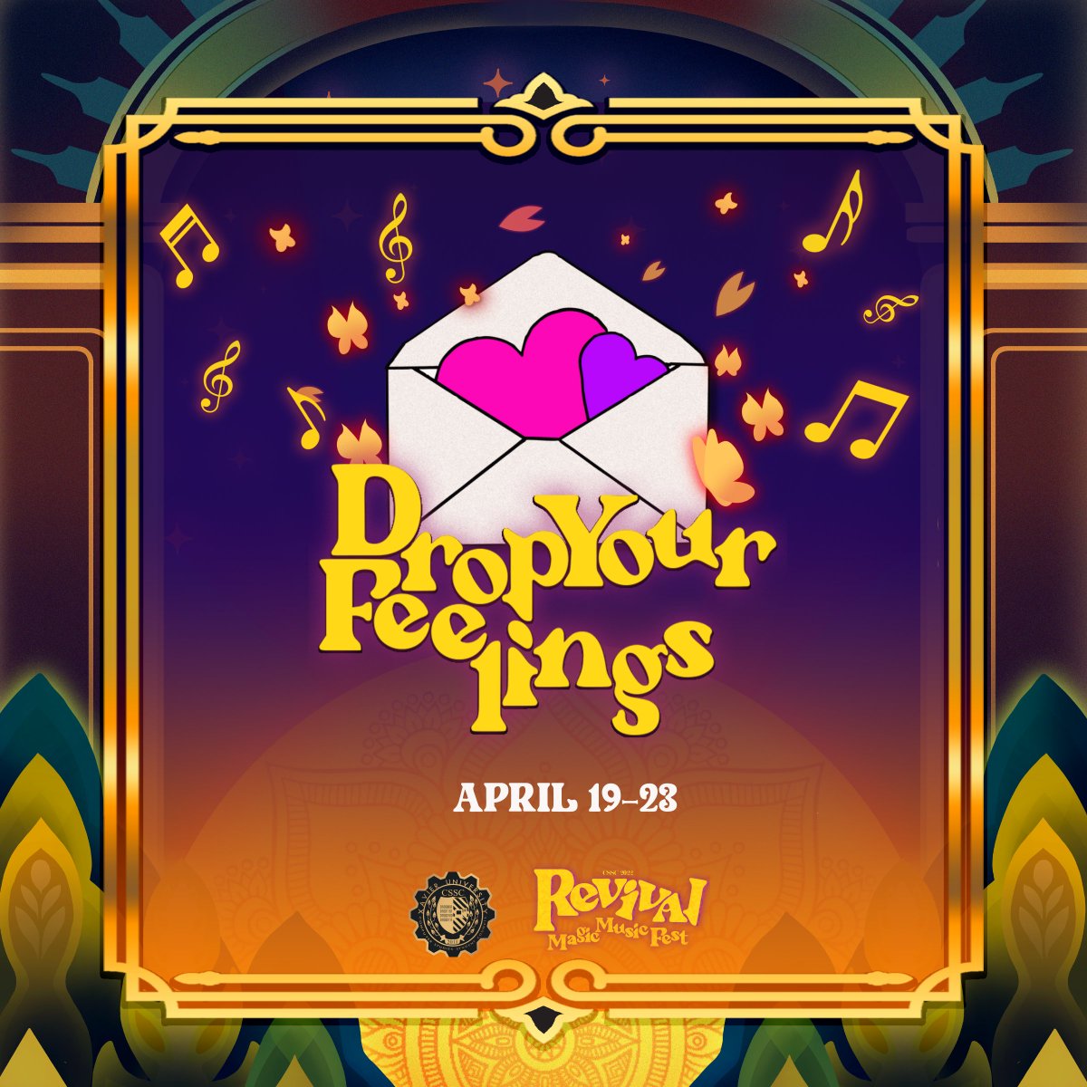 xucssc's tweet photo. The College of Computer Studies Student Council present to you one of our segments, Drop your Feelings. In which, the students are free to express their stories, messages and dedicate a song to their special someone. This freedom wall will be open until Apr 23, 2022. (1/2) https://t.co/HaCCdFwB3o