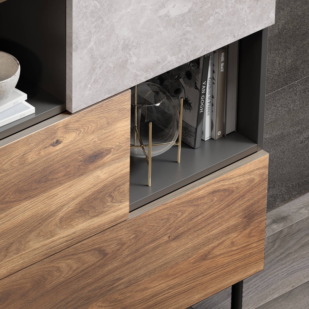Kronospan's tweet photo. Our ultra-realistic decors are very much on-trend, making a close connection to nature. The #HoneyCastelloOak is a warm and natural lightly โstainedโ woodgrain.
When combined with #LightAtelier - we get modern furniture with a touch of industrial chic.
#Kronospan #Kronodesign https://t.co/GDymjd1Ss4