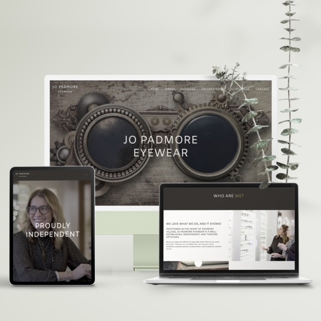 We have some exciting news to share...we have a brand new website!

Drum roll please!...

Click here for the all new jopadmoreeyewear.co.uk

We'd absolutely love to know what you think of it so
please do let us know. #newwebsite #didsbury #brandidentity #branding #eyewear