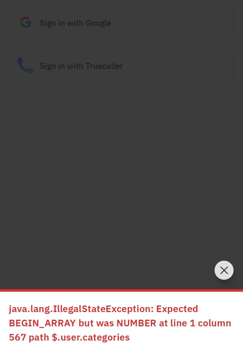 Yugantar003's tweet photo. Thanks @ZoomCarIndia for giving soo much informative error message which doing sign in with @Google 
#badErrorHandling https://t.co/6ovRzqxKLZ