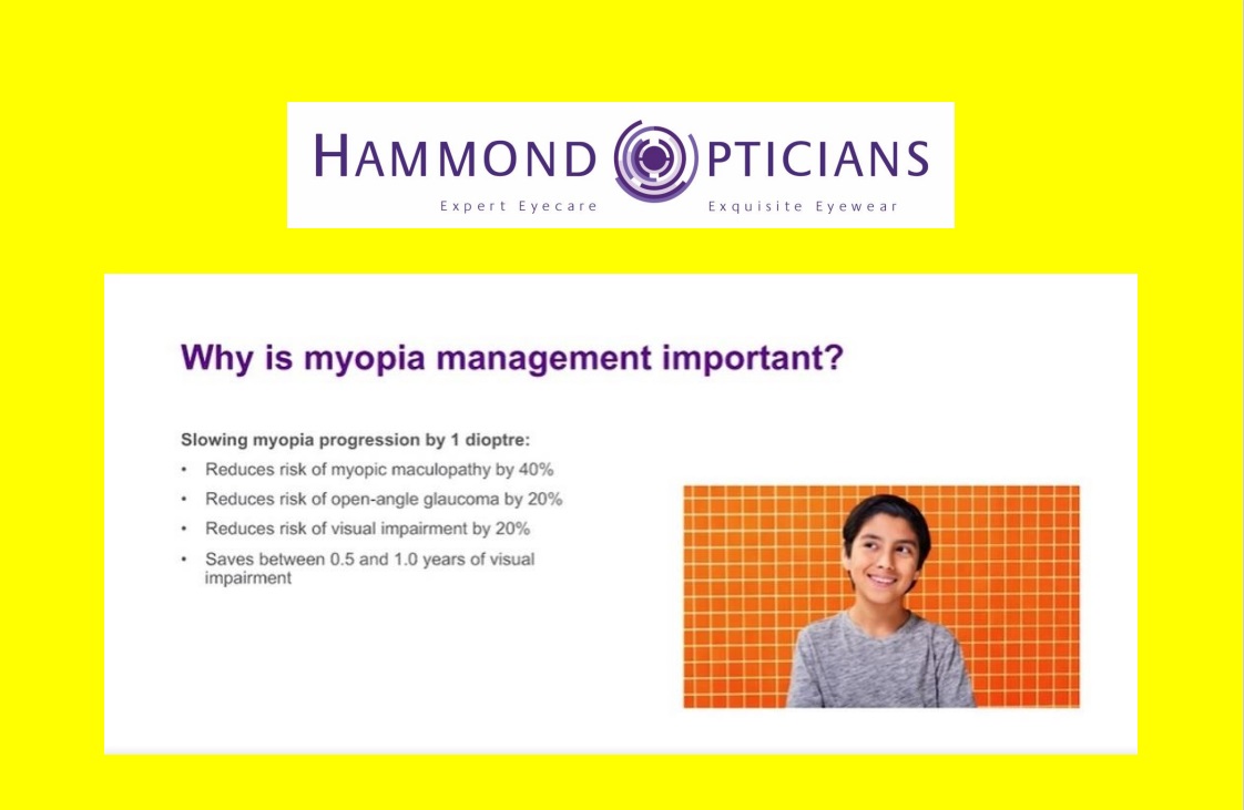 hammondoptician's tweet photo. Myopia Series (6 parts) 
===========================================================
What are the benefits of Myopia Management Treatment Programmes? (Part 3 of 6)
• Good Vision 
• Reduced Lens Strength 
• Improved Eye Health 
Read more: https://t.co/vQn6PiEiax https://t.co/V2Bgrh0Q2I