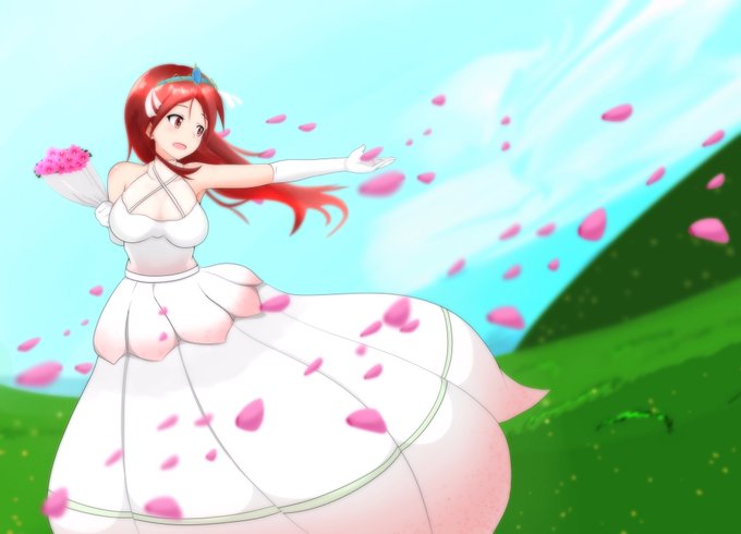 ←去年  今年→
どっちも3月のミーナさん誕生日に描いたやつ #成長してたらRT見た人もやる 