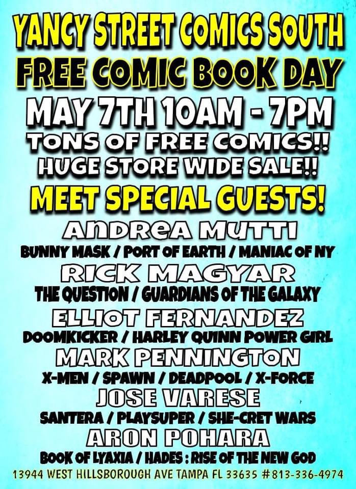 Yancy St Comics South (@yancystsouth) on Twitter photo 