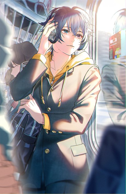 「男の子 電車内」のTwitter画像/イラスト(人気順)