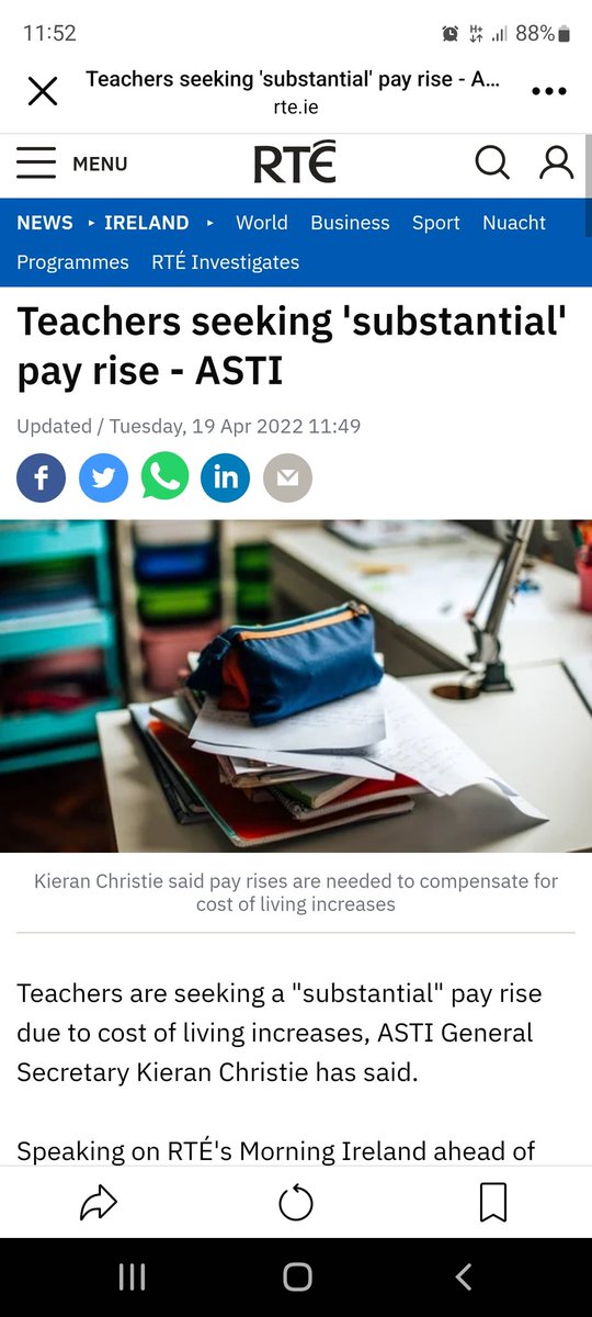 LouiseL15922234's tweet photo. @rodericogorman @MichealMartinTD how is this fair, we are looking for our first rise in years and we are not even being recognised no equality here. @MurphyDunne @EarlyFederation https://t.co/D9XX0IDx9D