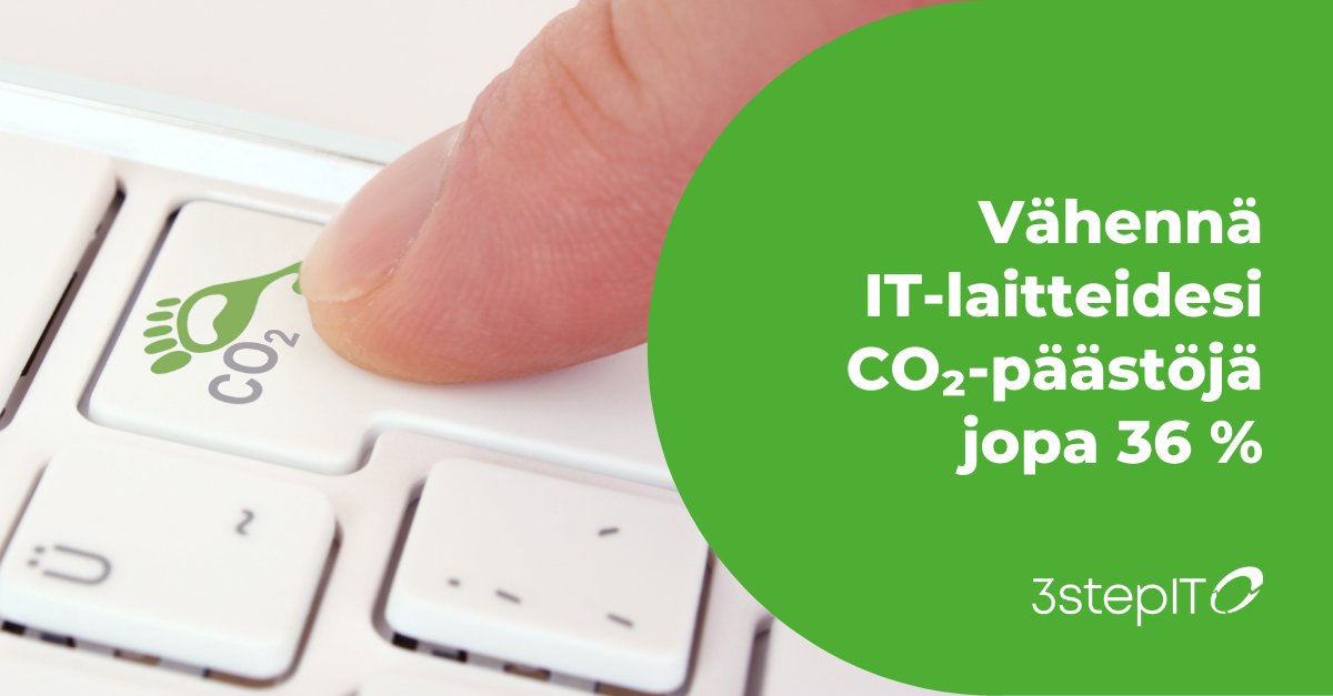 Miten monta kiloa yrityksesi vähentäisi hiilidioksidipäästöjä ja elektroniikkajätettä siirtymällä IT-laitteiden elinkaaren hallintaan?

👉 Testaa ja todenna vaikutus CO₂-laskurilla: hubs.la/Q018ky3P0

#recommerce #kiertotalous #elektroniikkajäte #vastuullisuus #co2