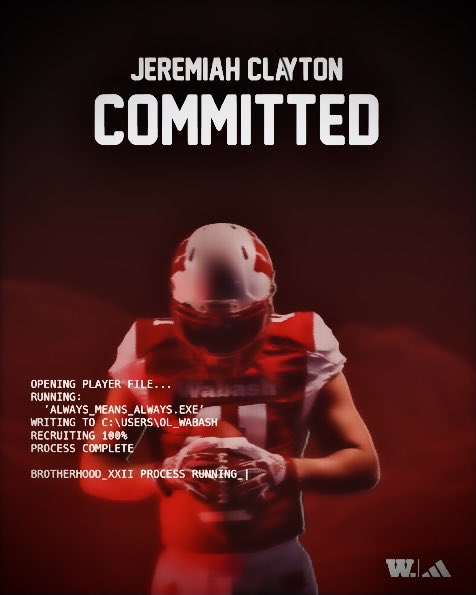 What’s happening?

#COMMITTED #AGTG <a href="/CoachRidings/">Mike Ridings</a> @CoachWatsonWAF <a href="/wabashathletics/">Wabash Athletics</a> <a href="/bhsdogs/">Brownsburg Athletics</a> <a href="/BHSdogsfootball/">BHS Football</a> #Blessings