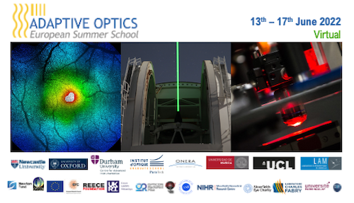Join us in June for the 2022 European Adaptive Optics Summer school. There will be lectures in the foundations of AO, live demonstrations and lab tours! More information can be found here:
aoschooleurope.sciencesconf.org