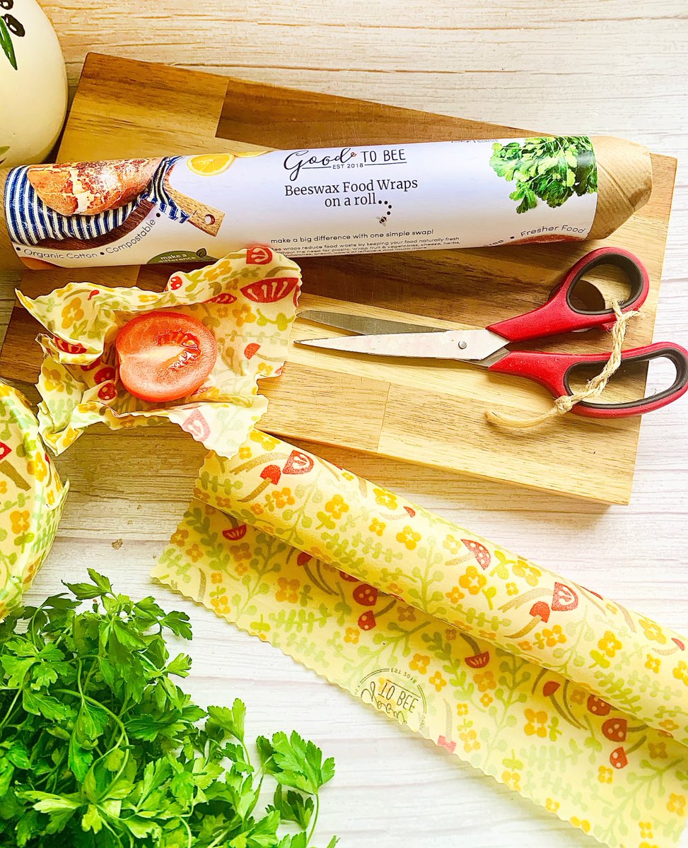 Fresh food without the use of plastic? 😱.. Yup, we made it happen!⁠
⁠
Let nature keep your food fresh with our Wrap on a Roll 👌🏻