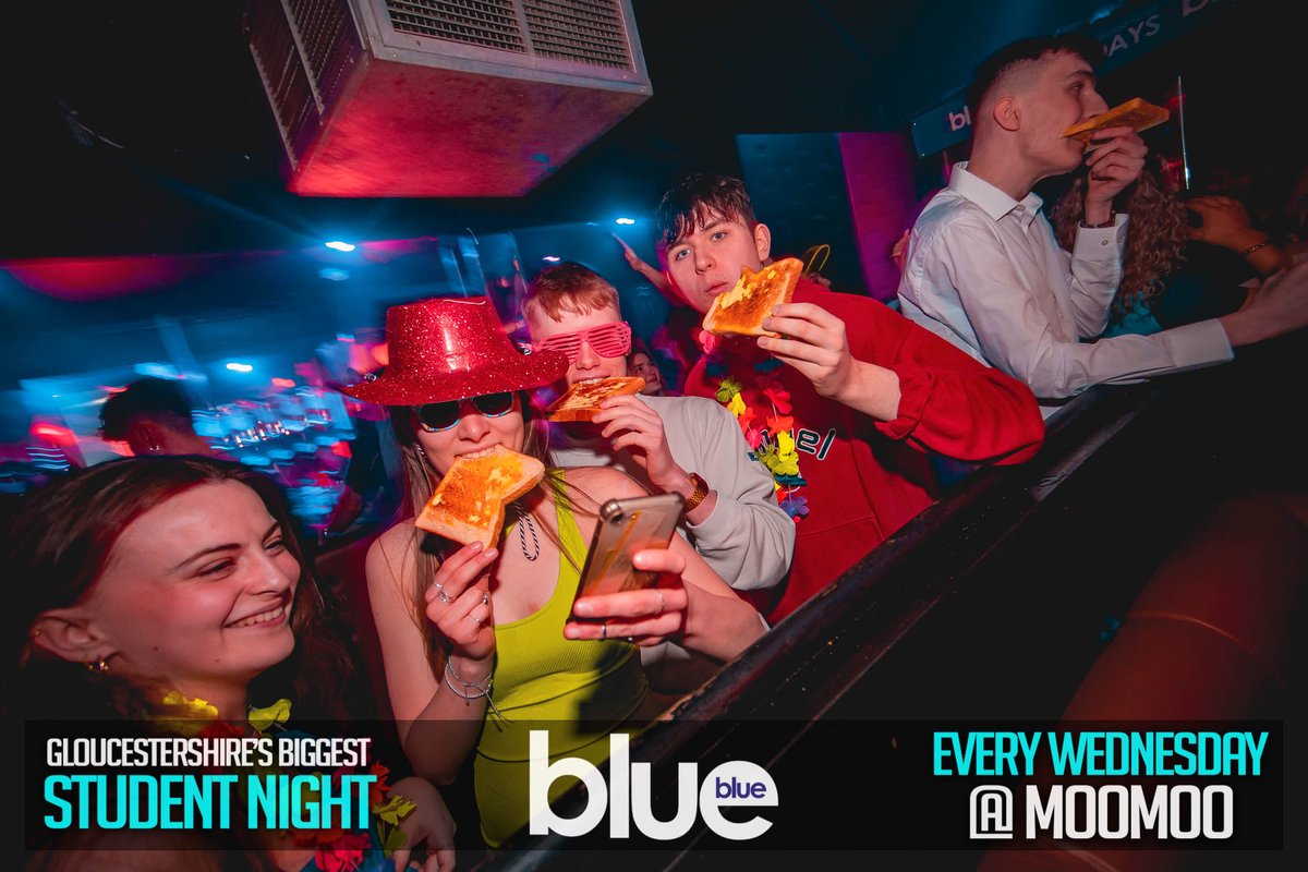 What a Blue and Blue night out without a free food 👀

📍Opposite DJ Booth on the top floor

🍿 Freshly Made Popcorn
🍞 Hot Buttery Toast
🍭Candyfloss
🥔 Crisps / Space Raiders
🎁 Plus loads of guest additions!

💰 ALL COMPLETELY FREE!