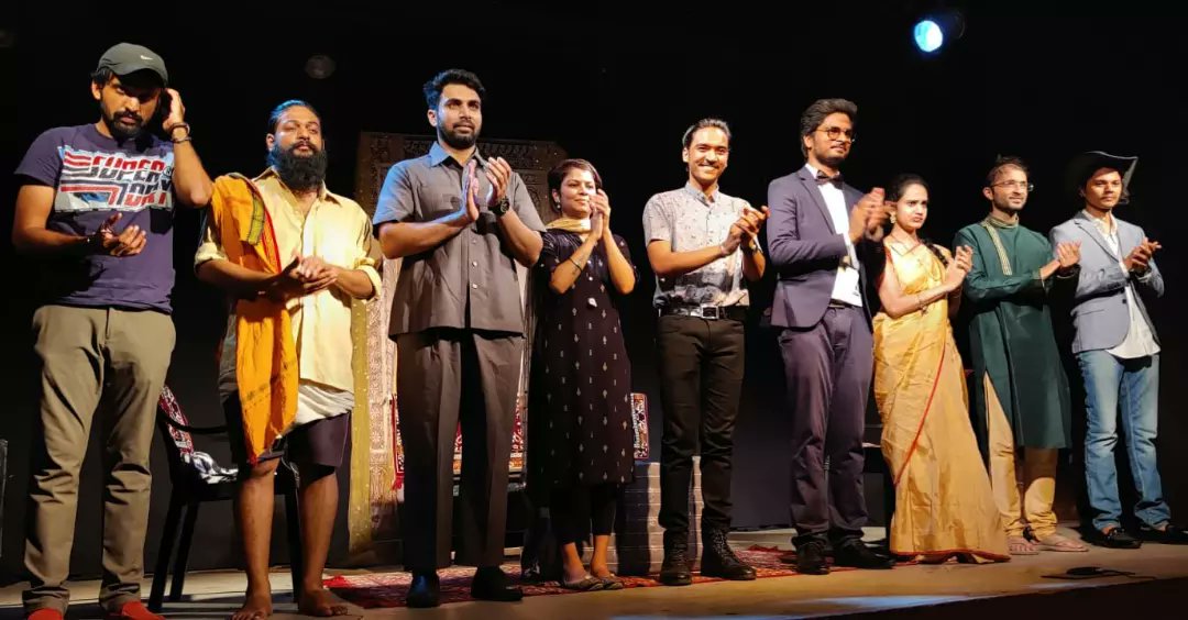 sandeepsahu17's tweet image. Yes... It was a housefull show. Thankyou for the love dear audience.
#samahaaratheatre #hinditheatre #hyderabadtheatre #actorstrainer #theatredirector #show #stageperformance #actorsahu #actorsandeepsahu