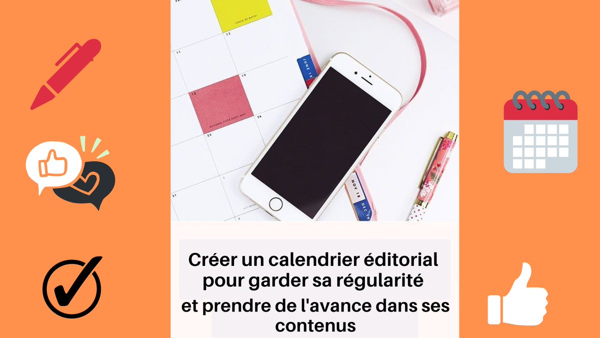 Llora1187's tweet photo. 🗓️Garder un rythme régulier de publications sur vos réseaux sociaux grâce au Calendrier éditorial ✨
🔊on vous en dit plus dans l'article ➡️https://t.co/GgCEJ6WMVk via @HubSpotFrance 
#CMgreta #strategy #socialmedia #communications #CommunityManager #socialmedia #ContentWriting https://t.co/0CiRoNRI6d