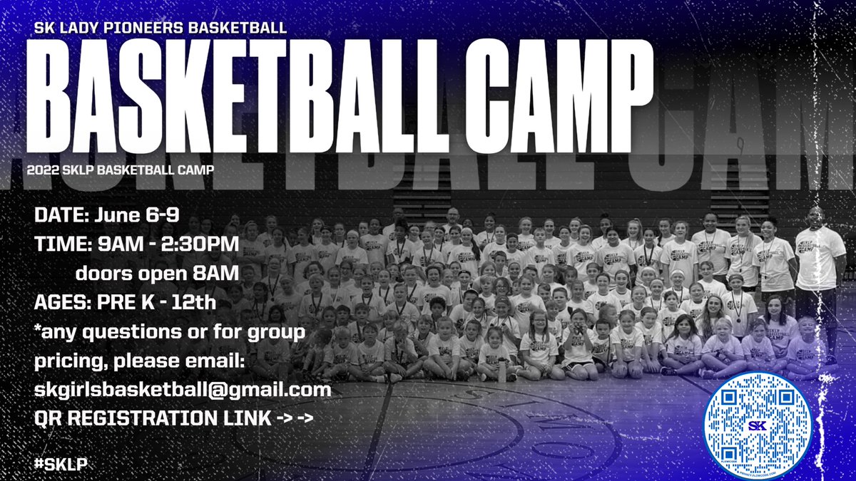 Join us for fun, skill &amp; competition this Summer!! Sign up below!
🏀 SKLP Basketball Camp
🗓 June 6-9
📍 Simon Kenton HS
#SKLP #LetsGetBetter
forms.gle/E6tjRkqatgAHjm…