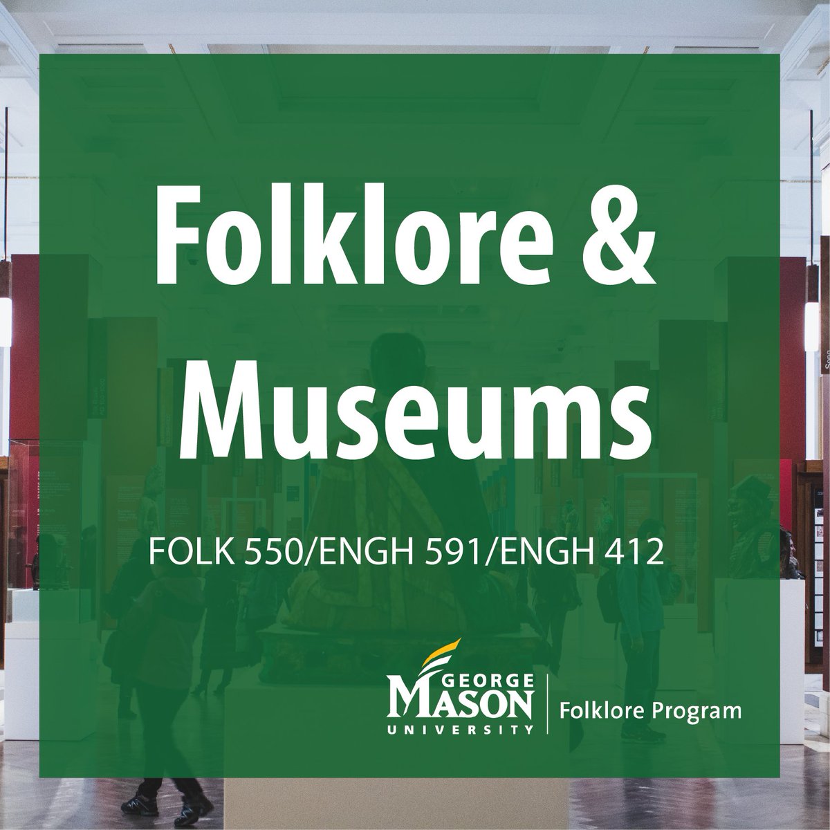 GMU_Folklore's tweet photo. Grad students, registration for the fall semester opens today! What classes are you looking forward to next semester?
#MasonNation #Folklore #Folklife #WhatIsFolklore #BodyLore #Museums #GenderStudies https://t.co/HTGyHGL2uN