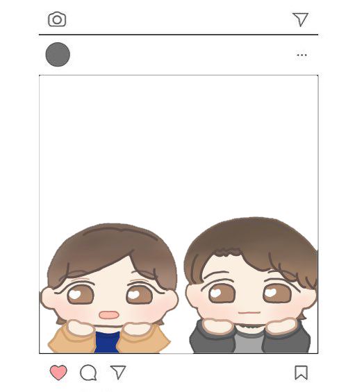インスタ風のtwitterイラスト検索結果
