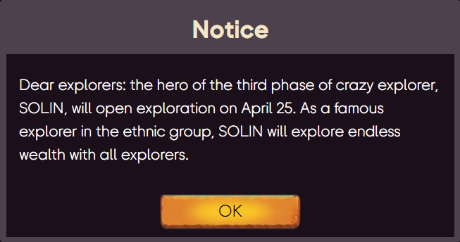 czerExplorer's tweet photo. ⚠️Important Notice!

#NFT #GameFi #CrazyExplorer https://t.co/j8ynX0EZK5