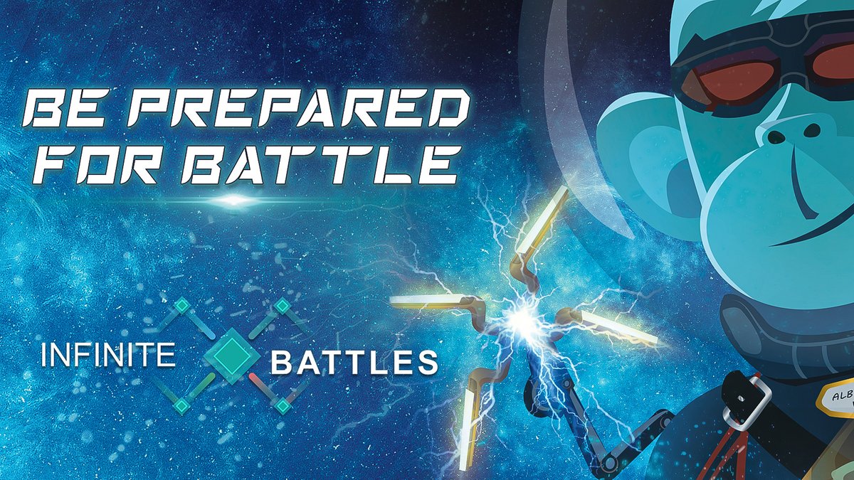 1000Blocks's tweet photo. Join us and get some Alpha news on the upcoming Infinite Battles launch! 🤩

Live stream
20th April at 8pm UTC | 4pm EST | 1 pm PST

We will release a piece of the puzzle 👀🐒

https://t.co/DdF0oyvxC2 https://t.co/UeV5Tjuoh1