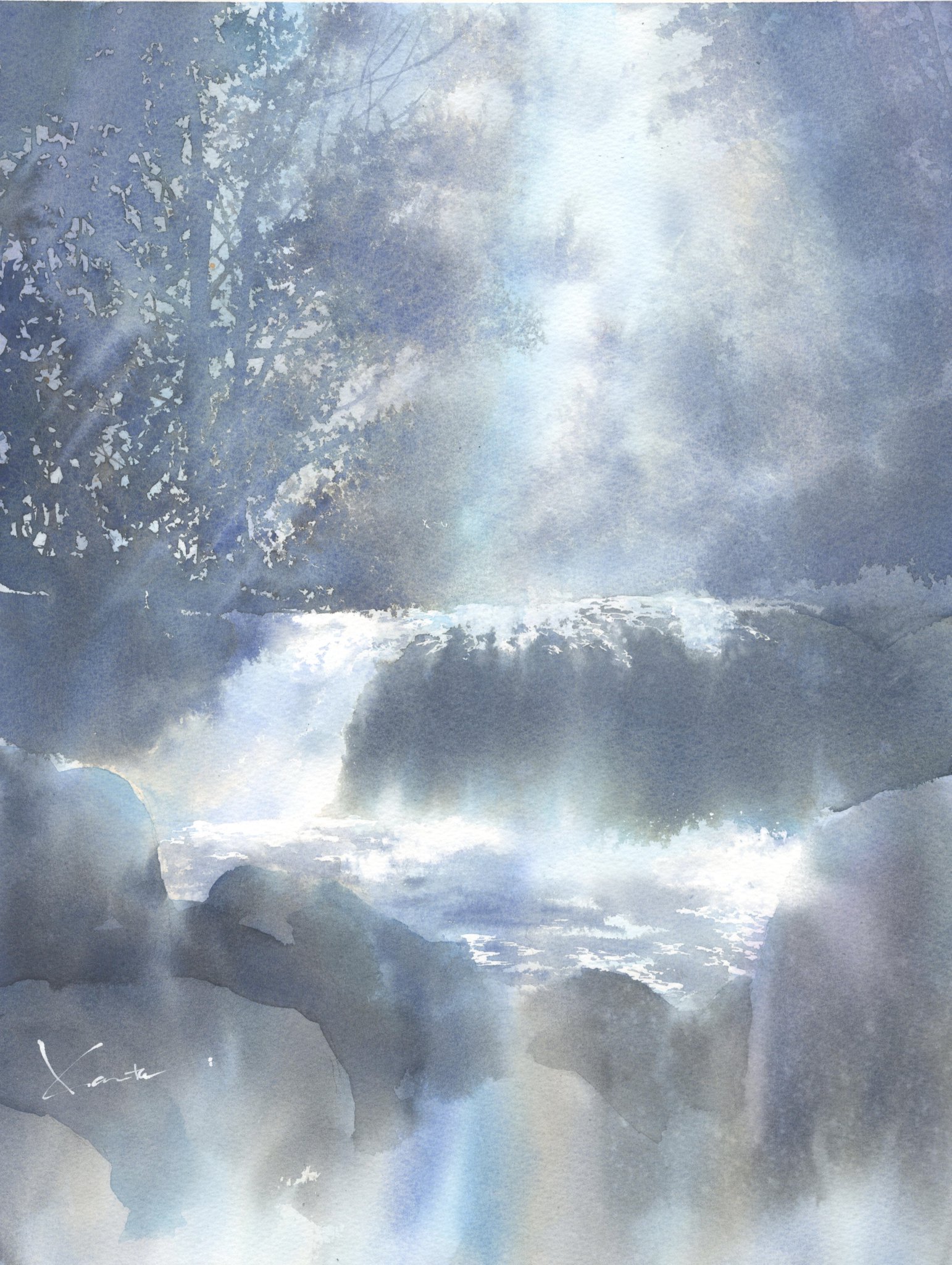 水彩画（太陽がいっぱい） Harusaki Watercolor 春崎幹太 水彩画 金閣寺 - YouTube