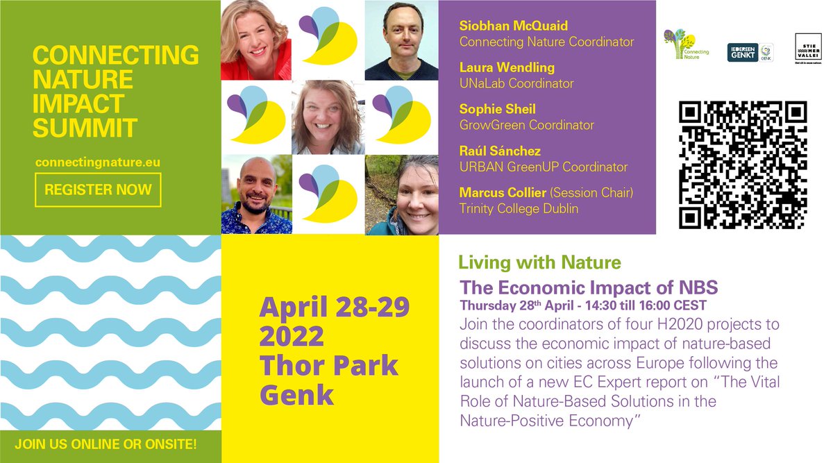 📢ROUNDTABLE DISCUSSION on the experts' report “The Vital Role of #NBS in the #Nature-#Positive #Economy”📜🌳

As a main contributor of this report through the <a href="/NetworkNatureEU/">NetworkNature</a> taskforce, <a href="/CLEARINGHOUSE_/">CLEARINGHOUSE</a>  will be there!🤓
📅28 April
⏰14:30 CEST
➡️REGISTER connectingnature.eu/connecting-nat…