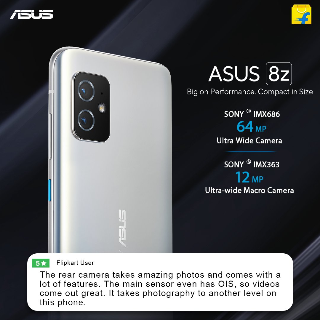 ASUSIndia's tweet photo. The #ASUS8z has surpassed all expectations! At ASUS, customer satisfaction has always been our topmost priority. Take a look at what our customers have to say about the #BigOnPerformanceCompactInSize powerhouse. Get yours at
@flipkart: https://t.co/7MNlCgwVzu
#LovedByTechGurus https://t.co/xc4RqkHZGg