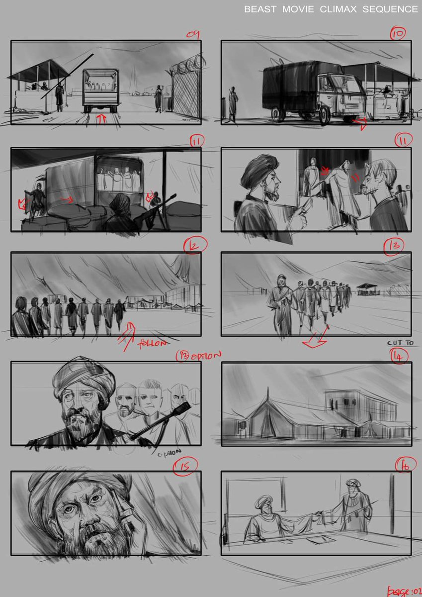 Kettavan_Freak's tweet image. The Original Storyboard Of #Beast Climax Sequence. 

© Ezhil Fernandas

@actorvijay @Nelsondilpkumar (1/4)